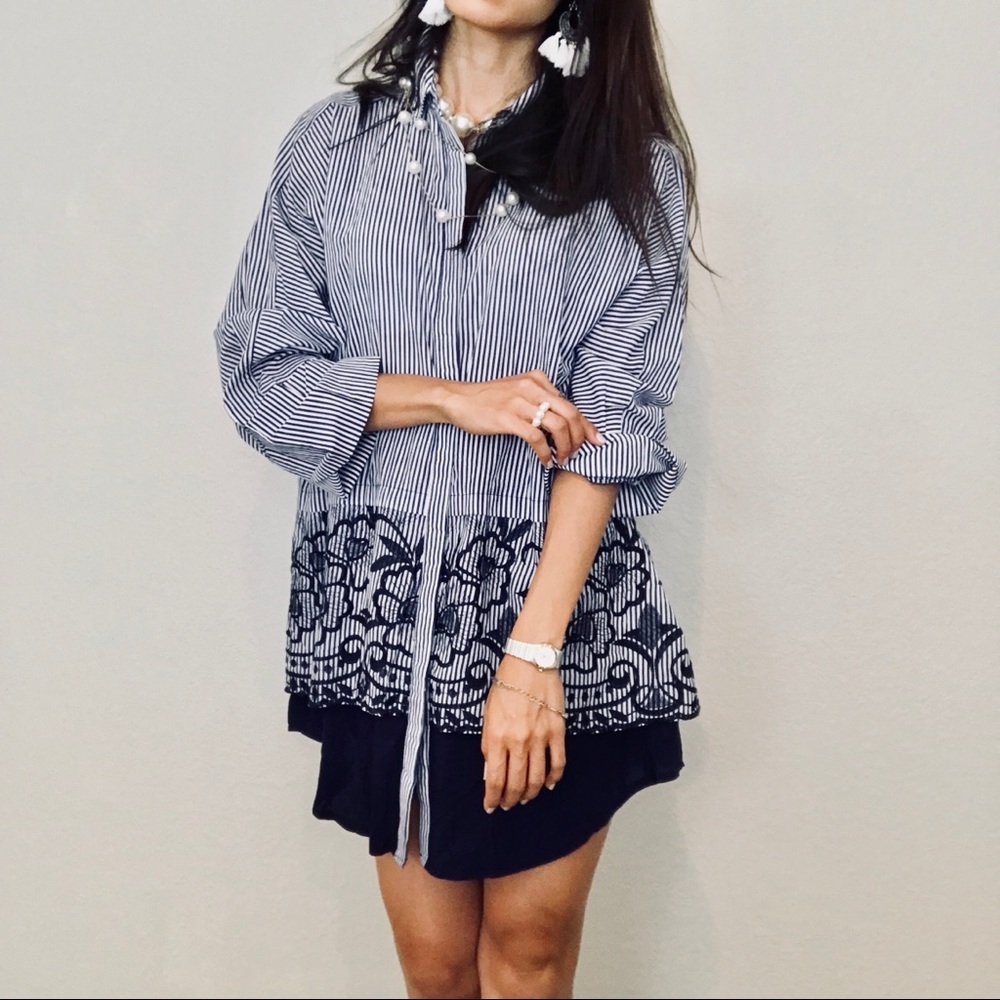 Brand new oversized blouse dress top - Picture 6 of 8